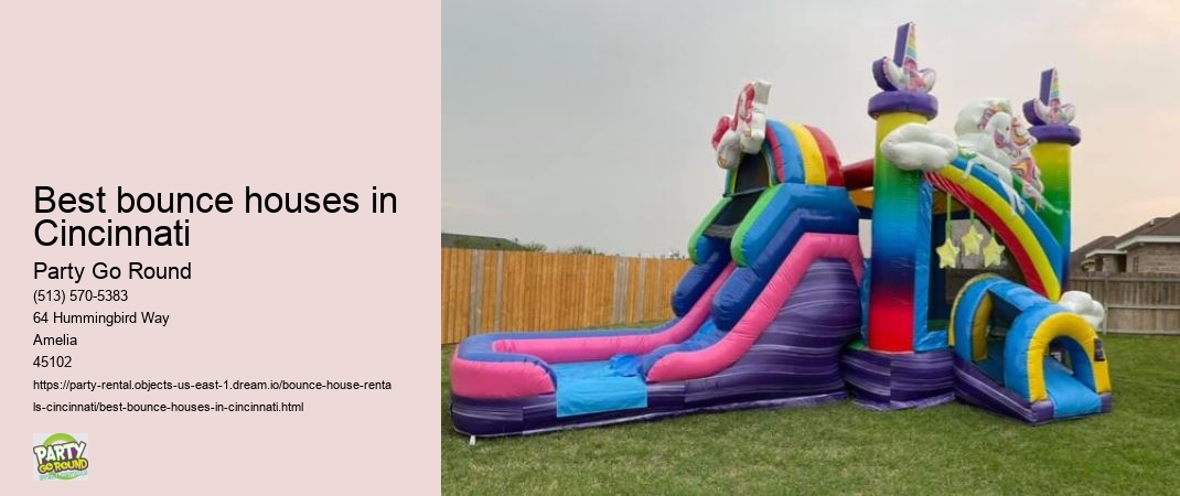 Best bounce houses in Cincinnati