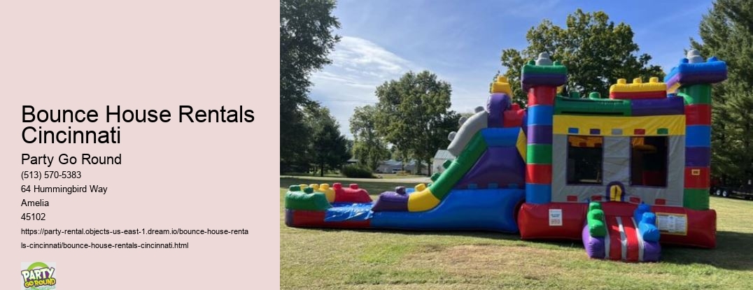 Your Party MVP: Party Go Round's Bounce House Rentals Shine!