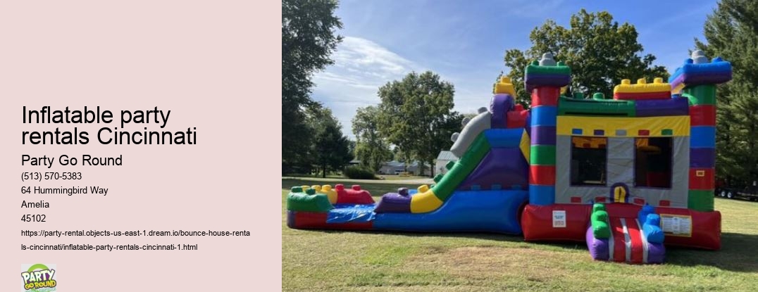 Create Magical Moments with Party Go Round's Bounce Houses!