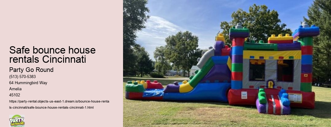 Joyful Bouncing Awaits with Party Go Round's Rentals!