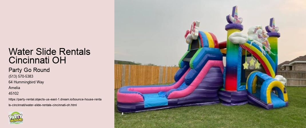 Water Slide Rentals Cincinnati OH